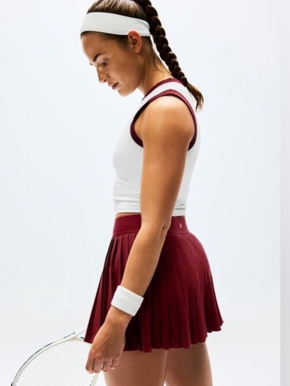 Athleta Match Point Laser Print Skort M